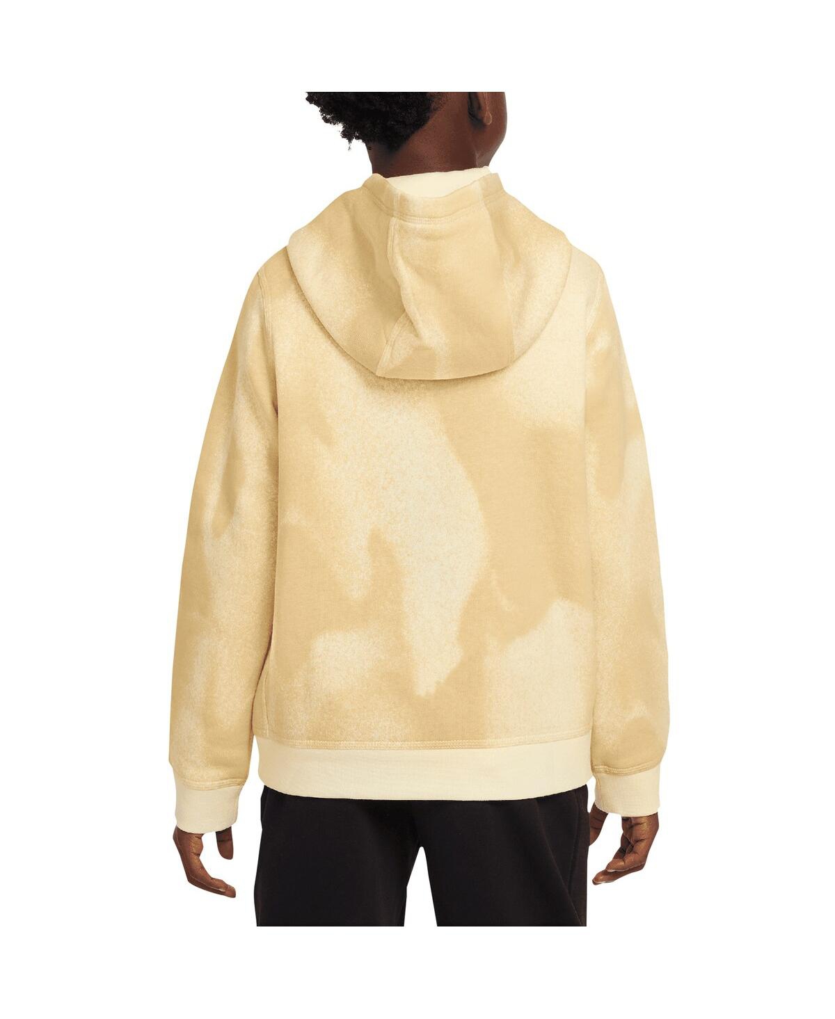 Nike Big Boys and GirlsUsmnt Club Fleece Pullover Hoodie - Cream