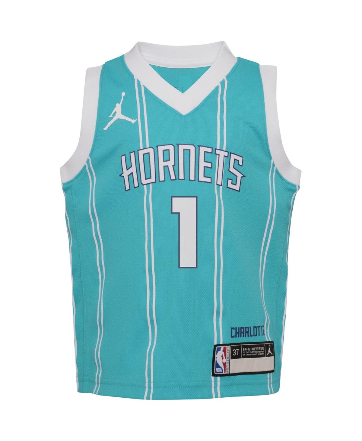 Jordan Baby Boys and Girls LaMelo BallCharlotte Hornets Swingman Player Jersey - Icon Edition - Teal