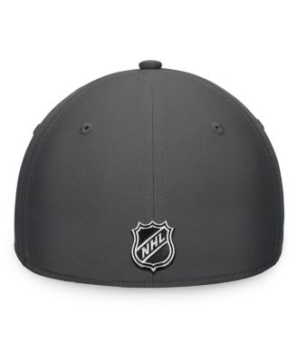 Men's Charcoal Vegas Golden Knights Authentic Pro Training Camp Flex Hat