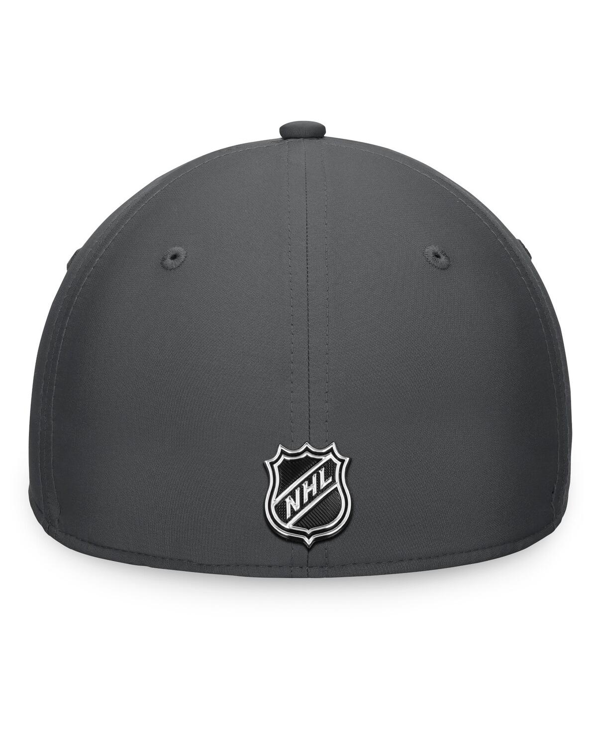 Fanatics Men's Charcoal Vegas Golden Knights Authentic Pro Training Camp Flex Hat In Charcoal