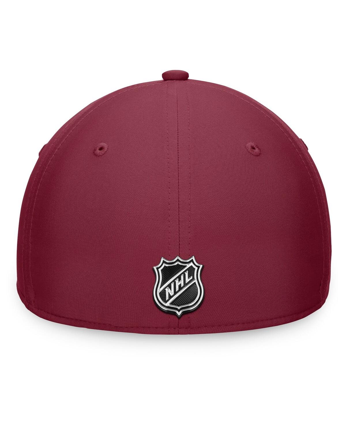 Fanatics Men'sColorado Avalanche Authentic Pro Training Camp Flex Hat - Burgundy