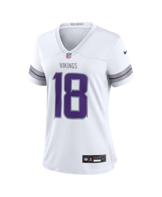 Women's Justin Jefferson Minnesota Vikings Alternate Game Player Jersey