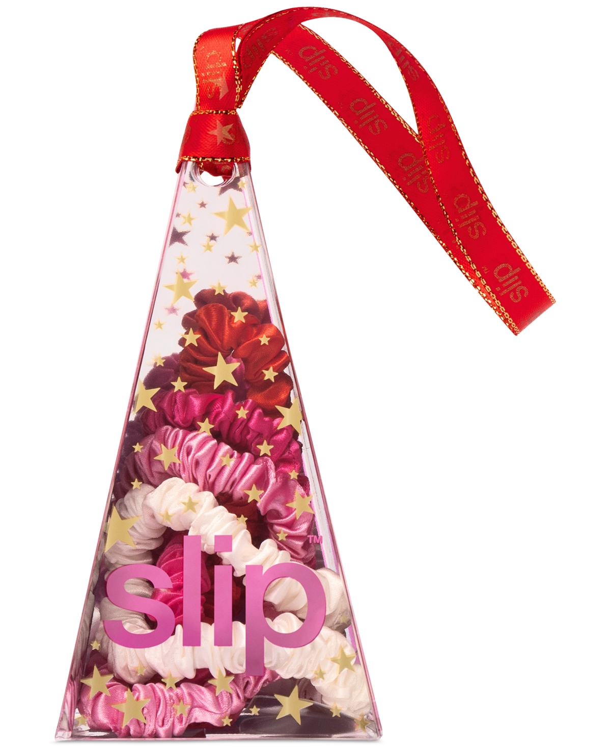 Slip 4-pc. Pure Silk Skinny Scrunchie Ornament Set In Aggie