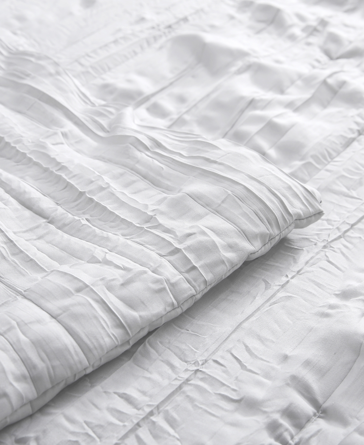 St. James Home St James Home Crinkled Down Alternative Comforter, King In White