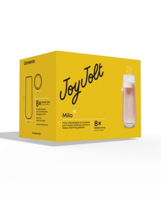 Milo Champagne Glasses, Set of 8