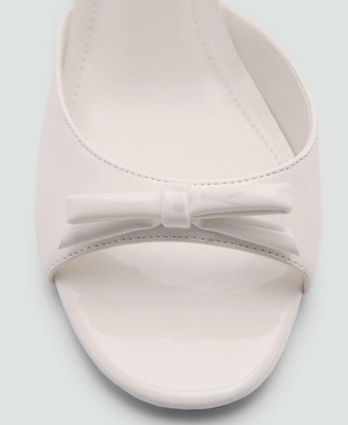 Mango Women's Bow Heel Sandals
