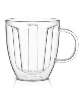 Disney Mickey Mouse 3D Double Walled Glass Mugs, Set of 2