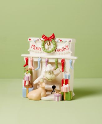 Grinch Steals the Stocking Figurine