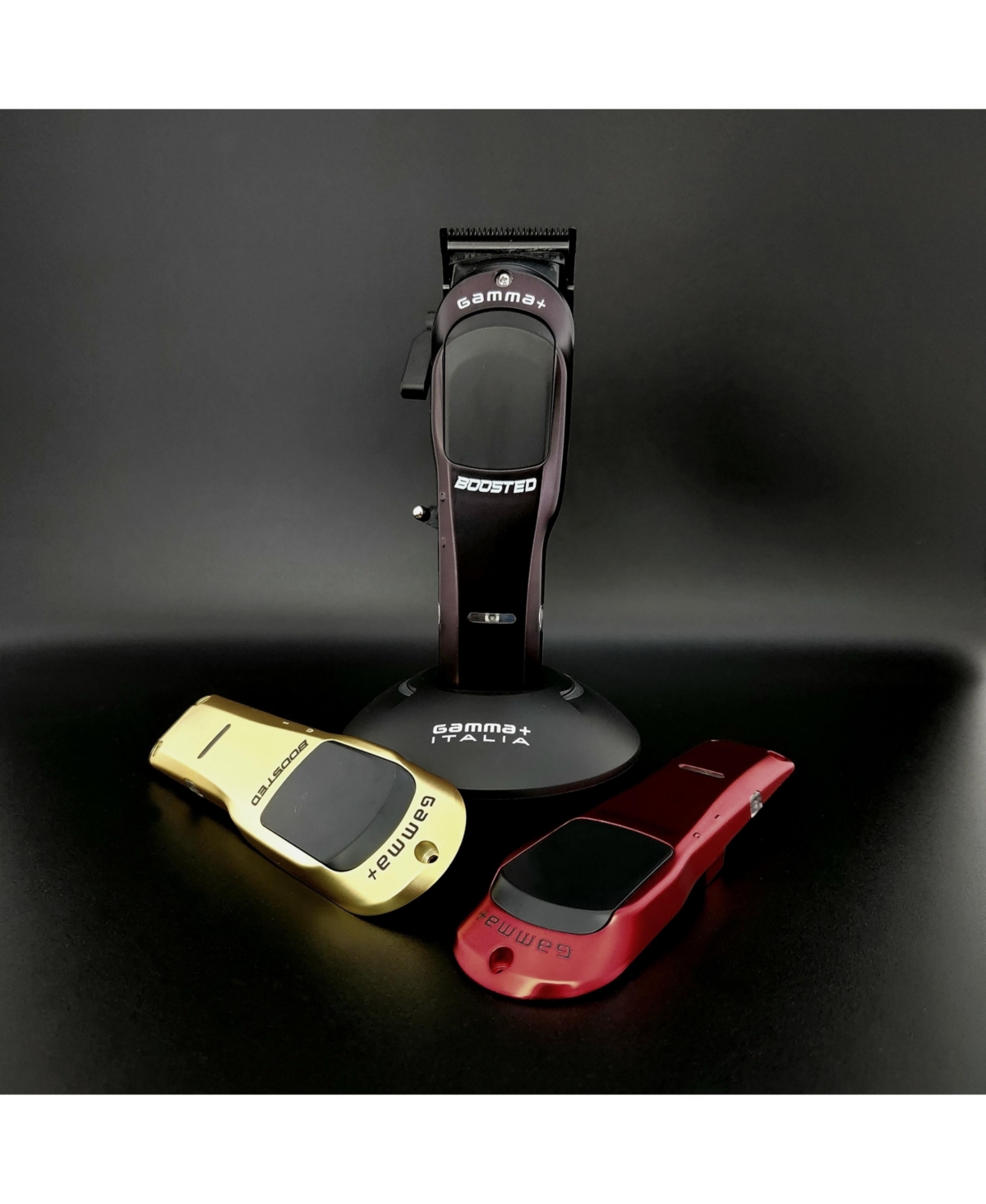 Gamma+ Boosted Professional Super Torque Motor Modular Cordless Hair Clipper In Black