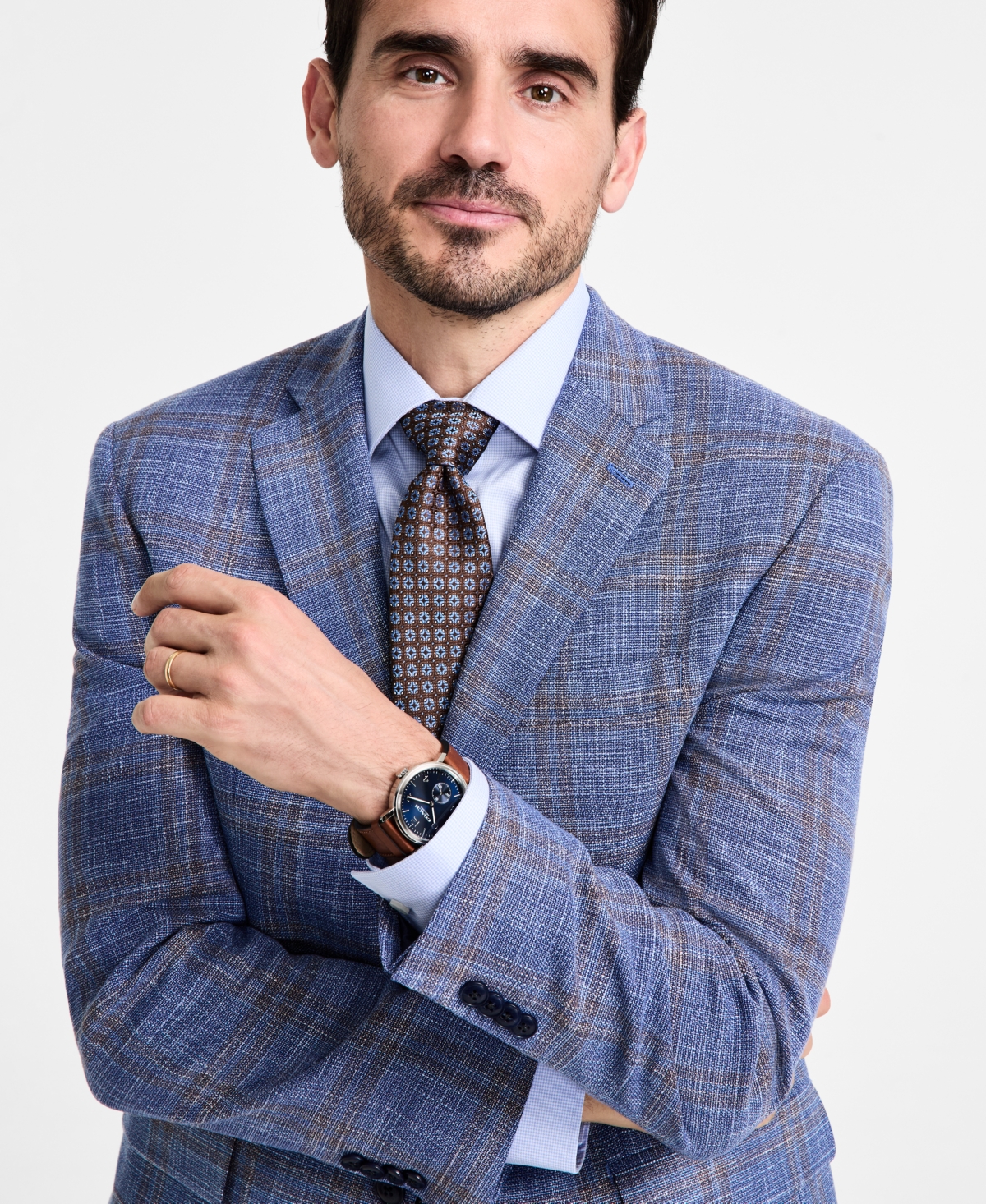 Michael Kors Men's Classic-fit Sport Coat In Blue