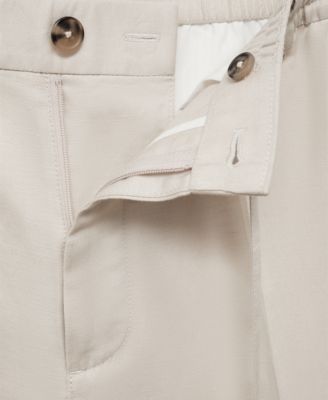 Men's Linen Drawstring Pants