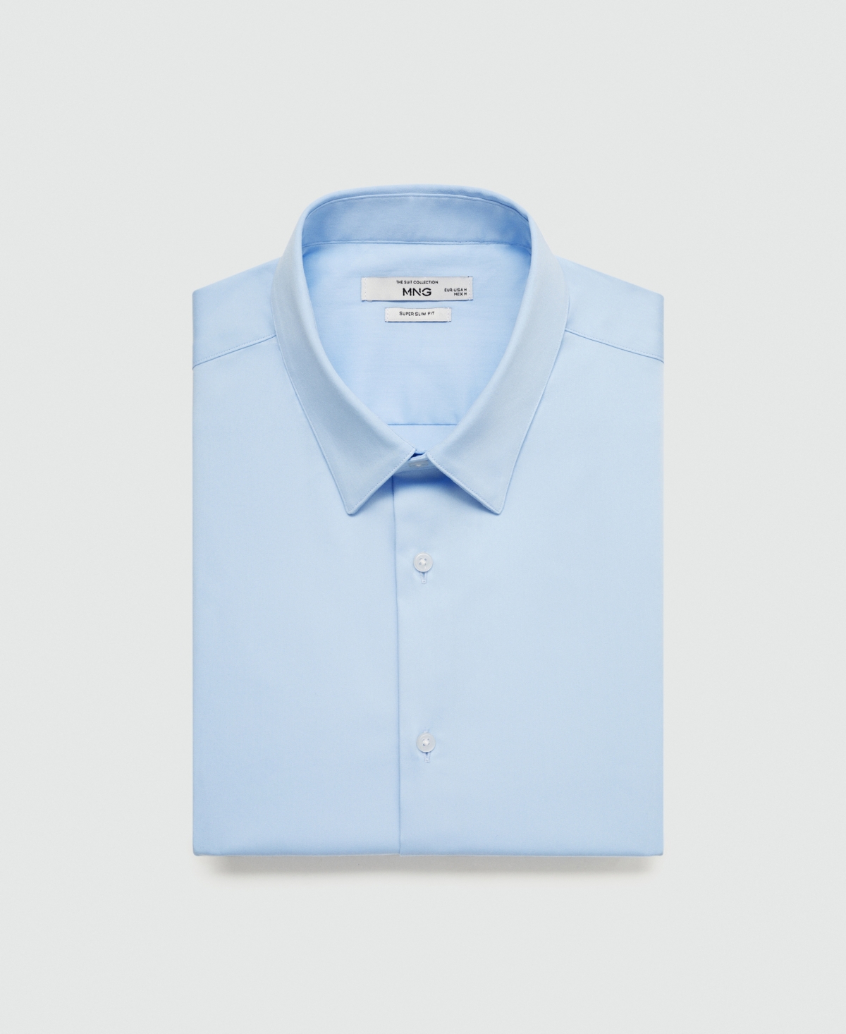 Mango Men's Super Slim-Fit Poplin Dress Shirt