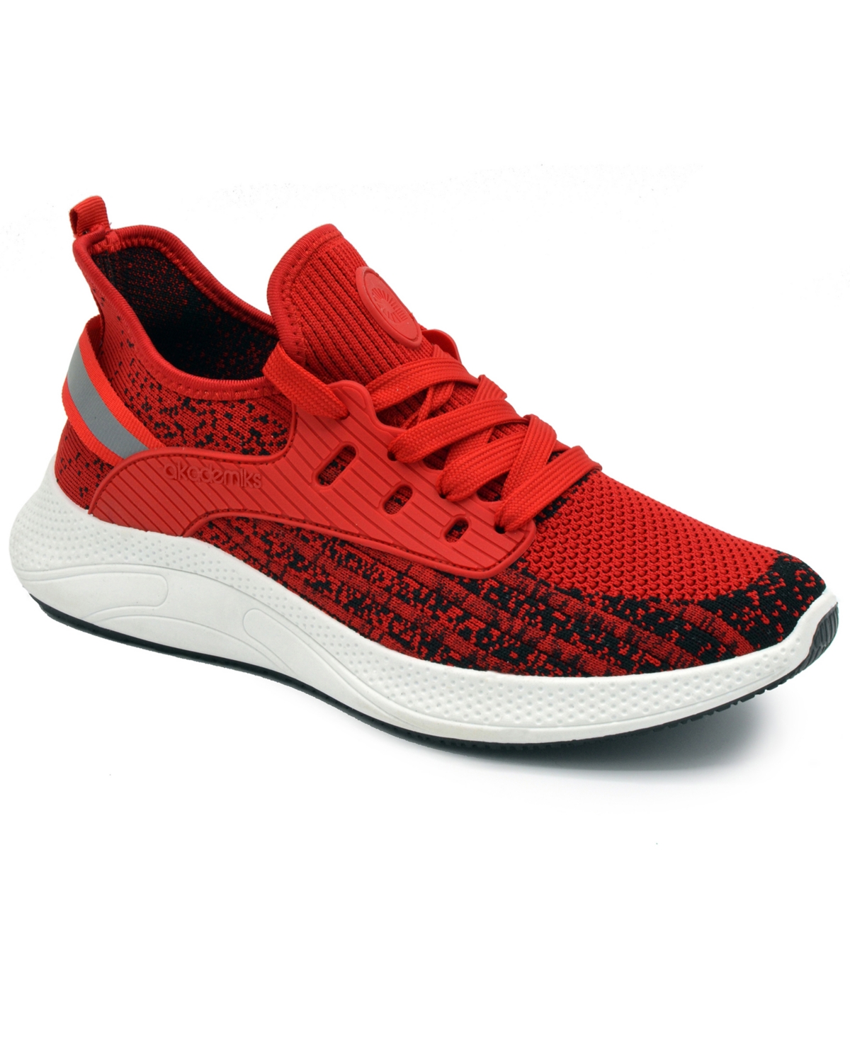 Shop Akademiks Men's Flight Sneaker In Red