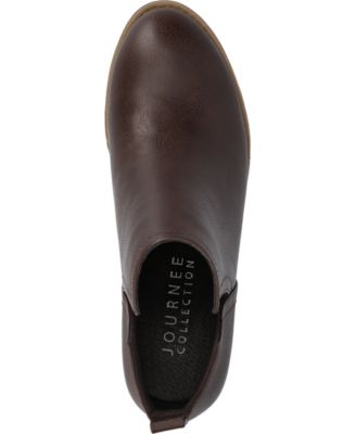 Women's Rimi Notched Ankle Stacked Heel Booties