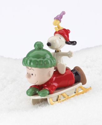 FROM THE VAULT! Snoopy Sledding Adventure Figurine