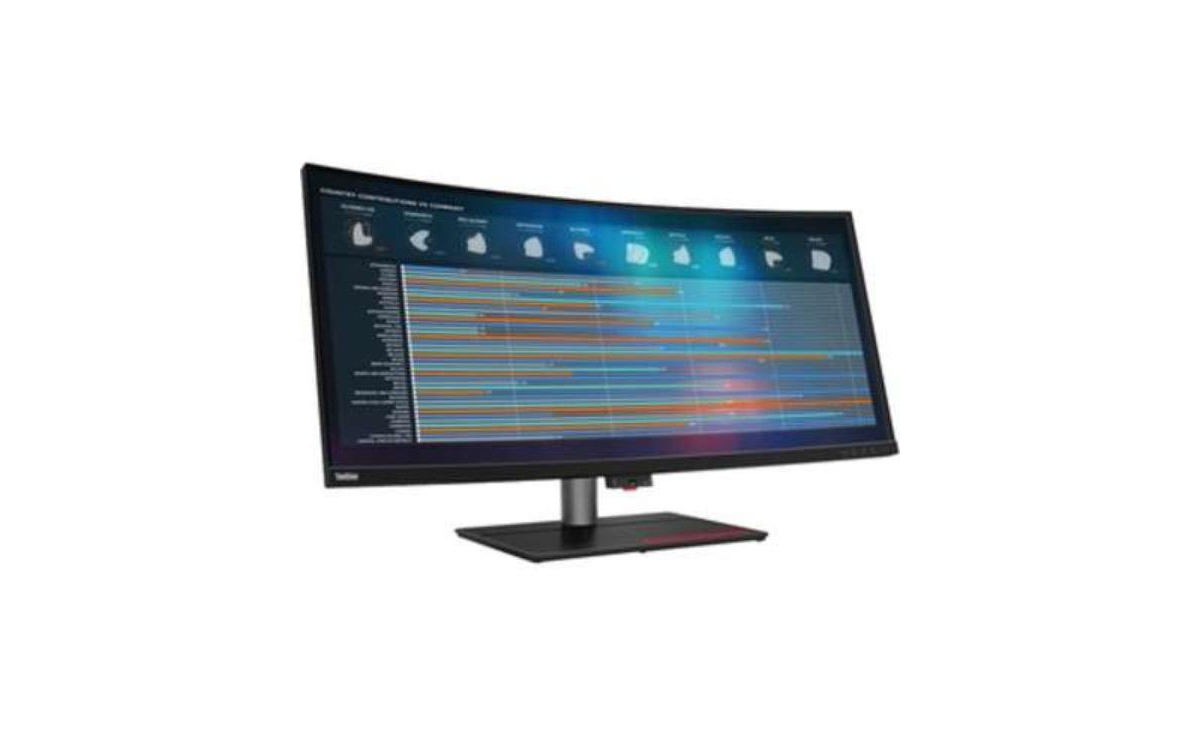 Lenovo 62DDGAR6US P40w-20 in. 5K Curved Ultrawide Monitor