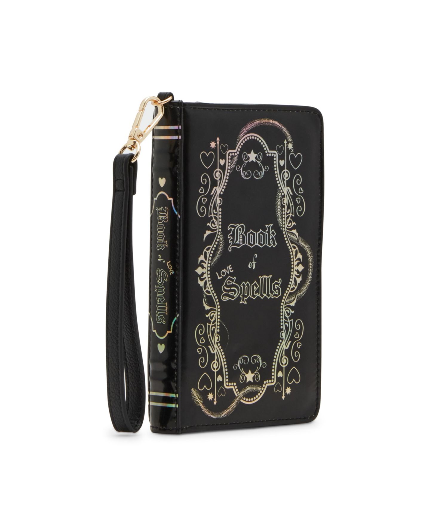 Женский кошелёк Betsey Johnson Book of Spells Wristlet Wallet, цвет: Чёрный — фото 3