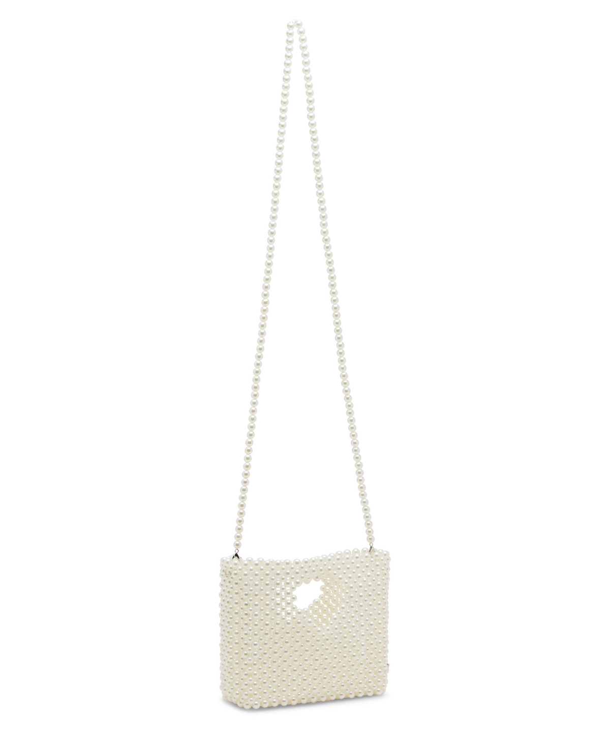 Betsey Johnson Gossip Cultivated Pearl Handbag In Pearl