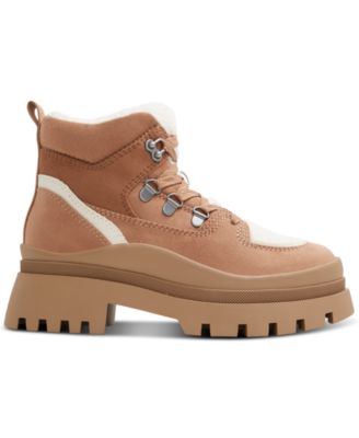 Women's Cozettia Lace-Up Lug Sole Ankle Booties