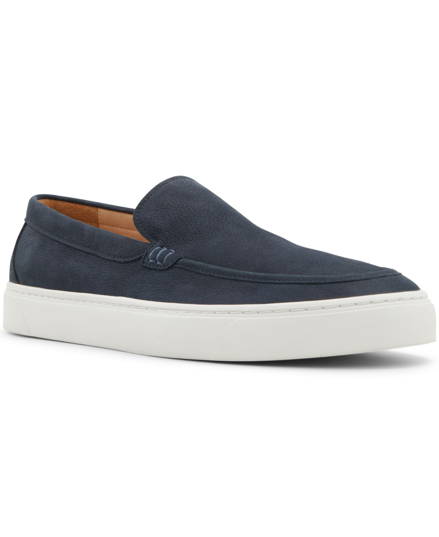 Мужские туфли Brooks Brothers Hampton Slip On Casual, цвет: Тёмно-синий — фото 1
