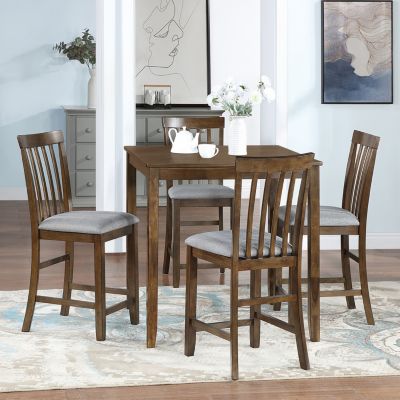 Streamdale Solid Wood Counter Dining Table, Timeless