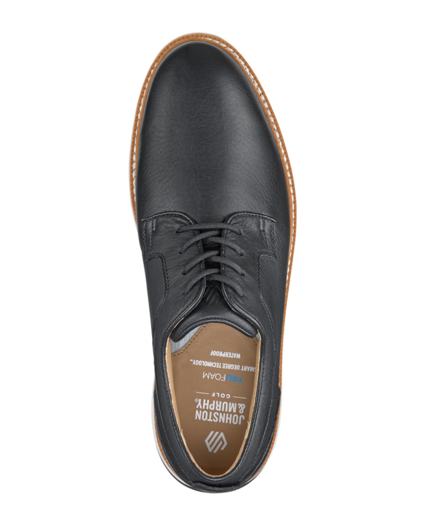 Мужские кроссовки Johnston & Murphy Waterproof Upton GL1 Luxe Hybrid, цвет: Чёрный — фото 5