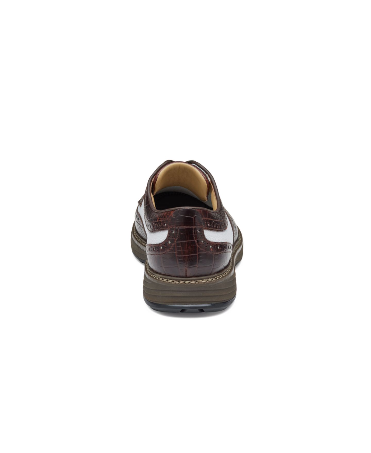 Мужские кроссовки Johnston & Murphy Waterproof Upton GL3 Luxe Hybrid, цвет: Тёмный коричневый кожаный — фото 4