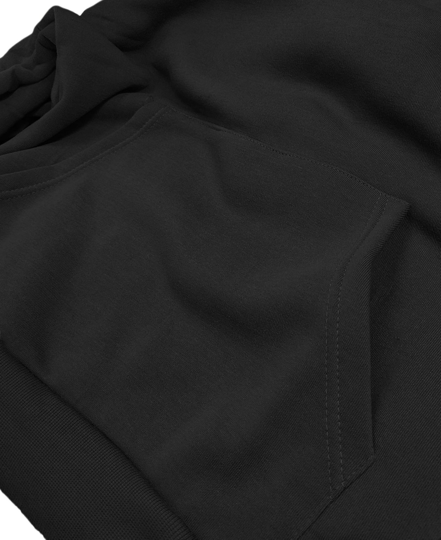 Мужское худи Galaxy By Harvic Heavyweight Fleece-Lined Pullover, цвет: Чёрный — фото 3