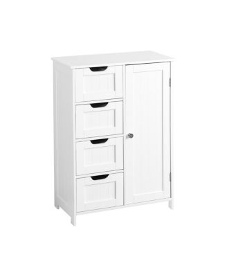 Bathroom Storage Cabinet with Adjustable Shelf and Drawer