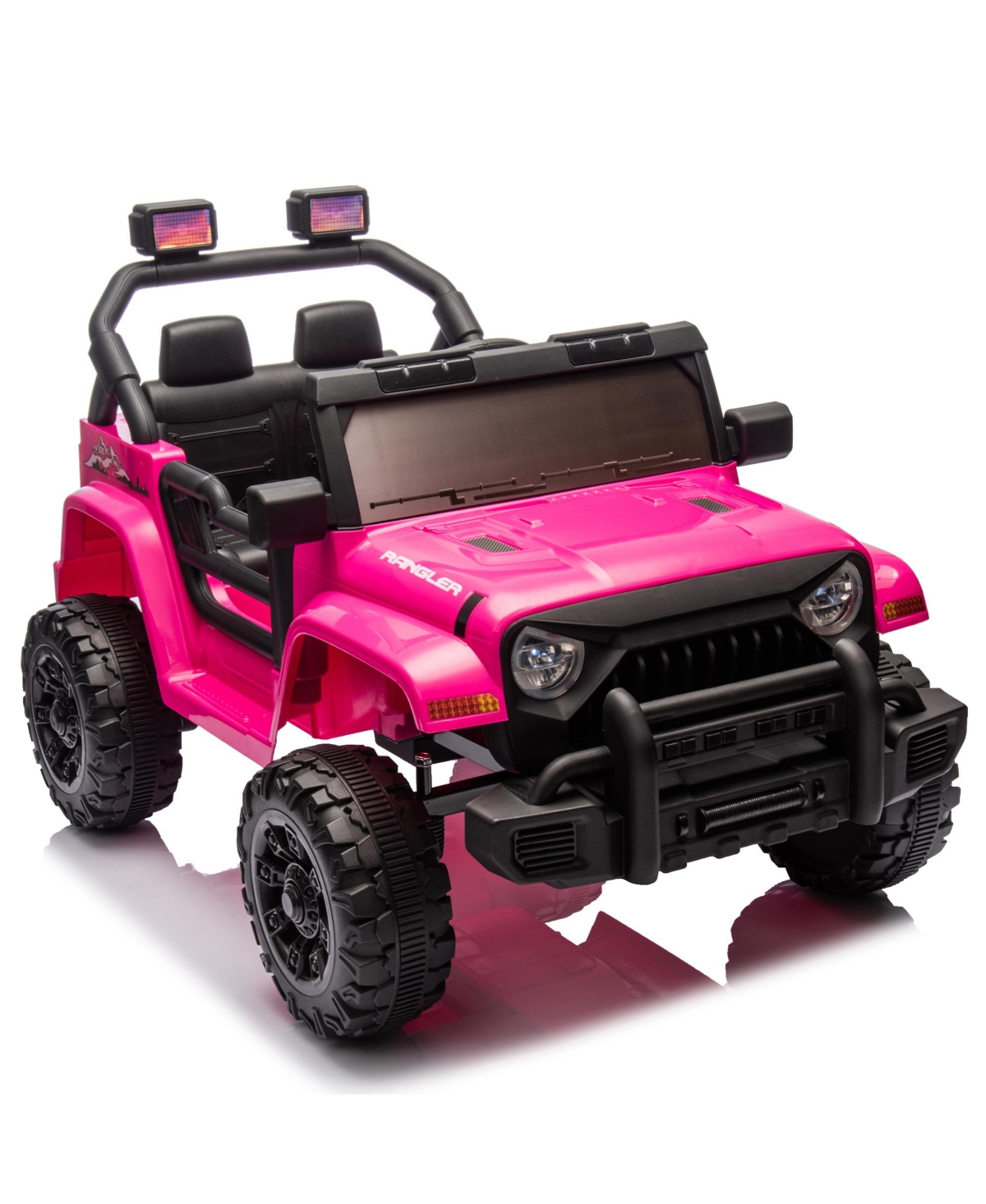 Streamdale Furniture 12V Kids Electric Ride-On Car w/ Remote, Music, Suspension, Headlights