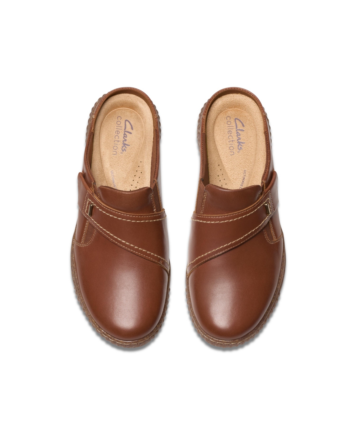 Clarks Caroline Bay In Black Leather