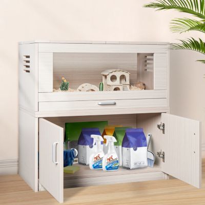 Streamdale Professional Wooden Pet Houses with Storage Cabinet