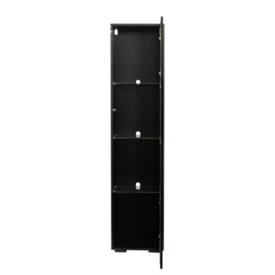 Side Cabinet With Aluminum Strip Lamp