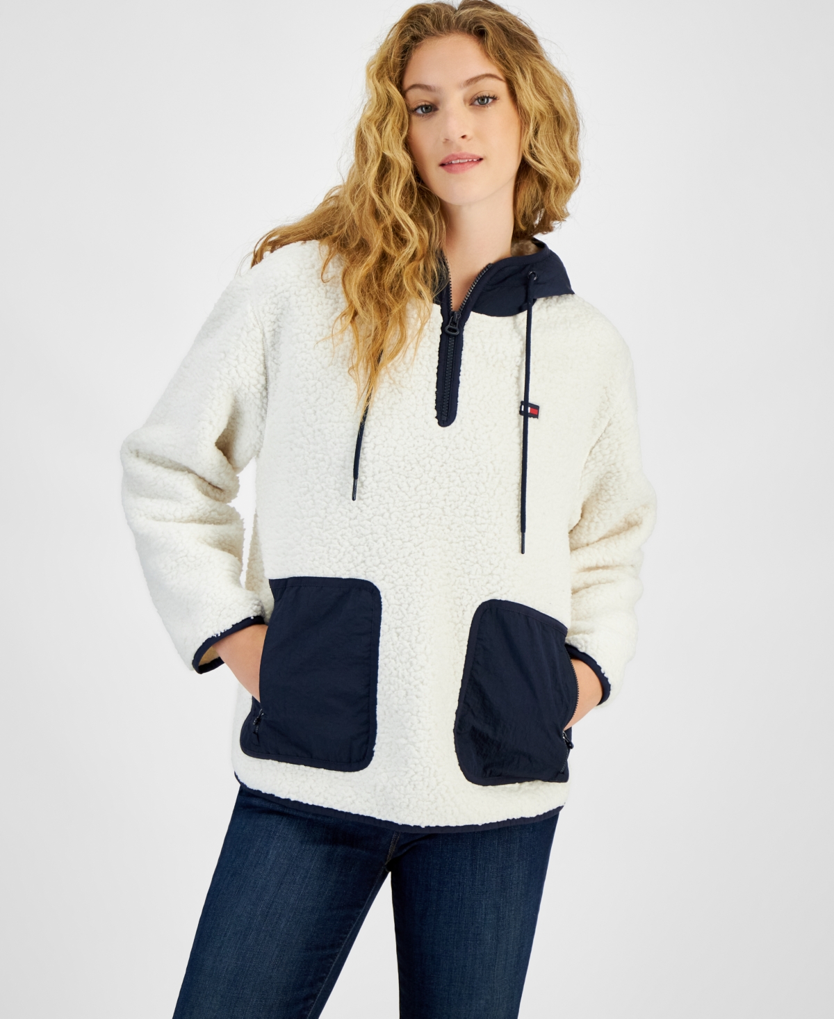 Tommy hilfiger pullover coats cheap