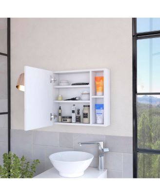 Myrick 2-Shelf Medicine Cabinet With Mirror