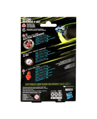 Beyblade X Scythe Incendio 4-60T Starter Pack Set - Macy's