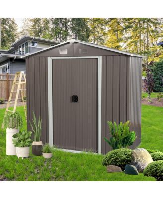  8FT X 4FT Outdoor Metal Storage Shed