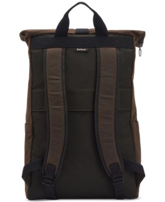 Barbour Men's Field Wax Fold-Over Backpack - Macy's