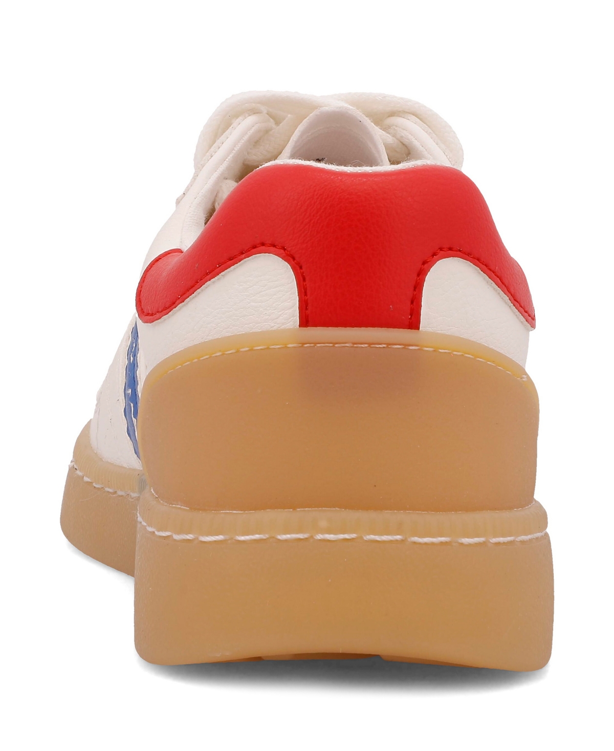 Mia Women's Vesta Lace Up Color-Block Fashion Sneakers -Cobalt