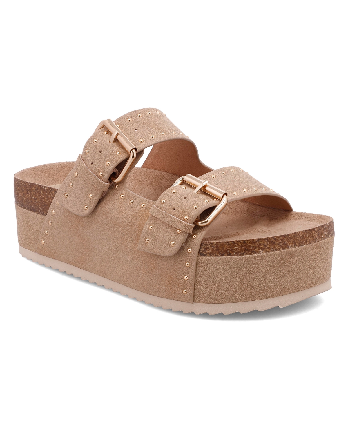 Women's Brookie Slip-On Platform Sandals - Sand