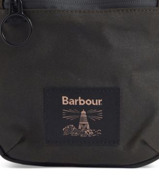 Men's Field Wax Logo Crossbody Bag