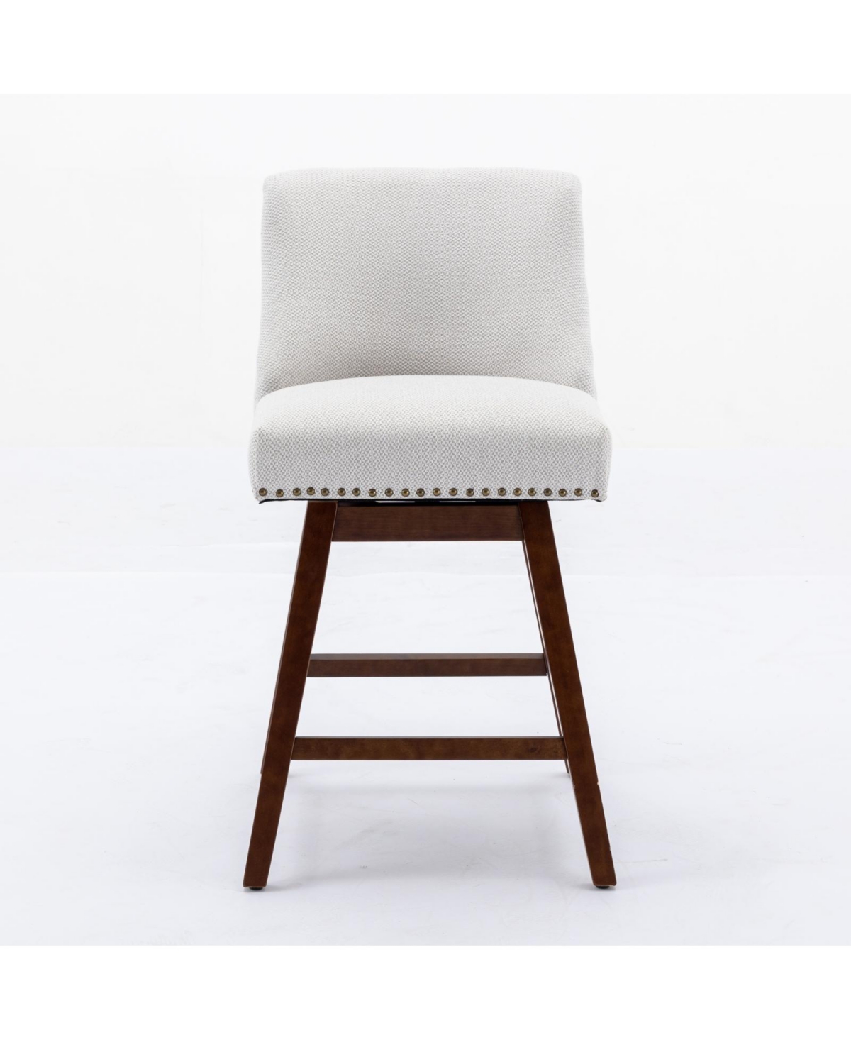 Simplie Fun Ergonomic Swivel Chair with Curved Back for Enhanced Comfort