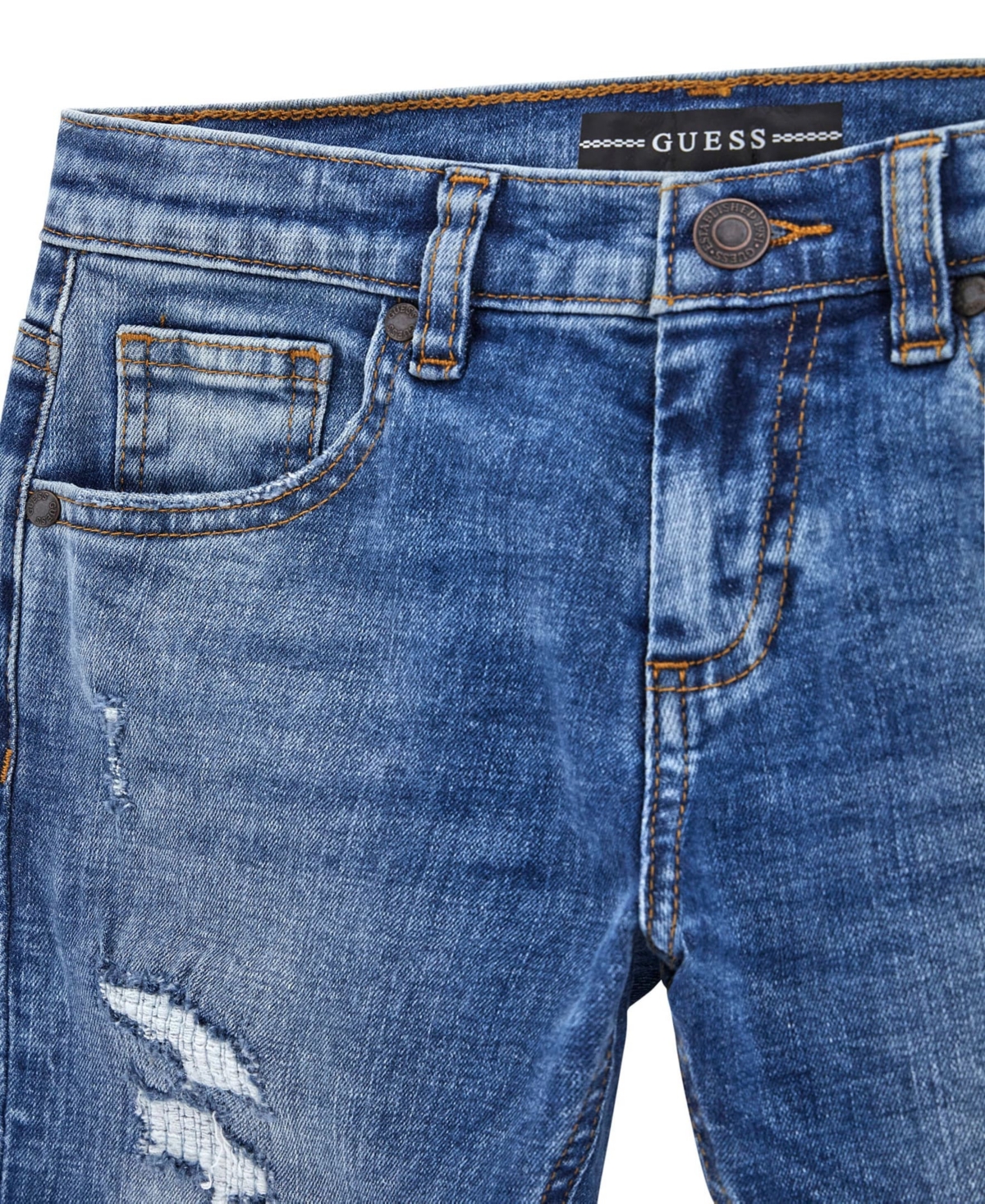 Guess Big Boy Stretch Denim Slim Fit Jeans