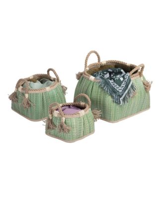 Kaplan Early Learning Sense of Place Woven Baskets - Set of 3
