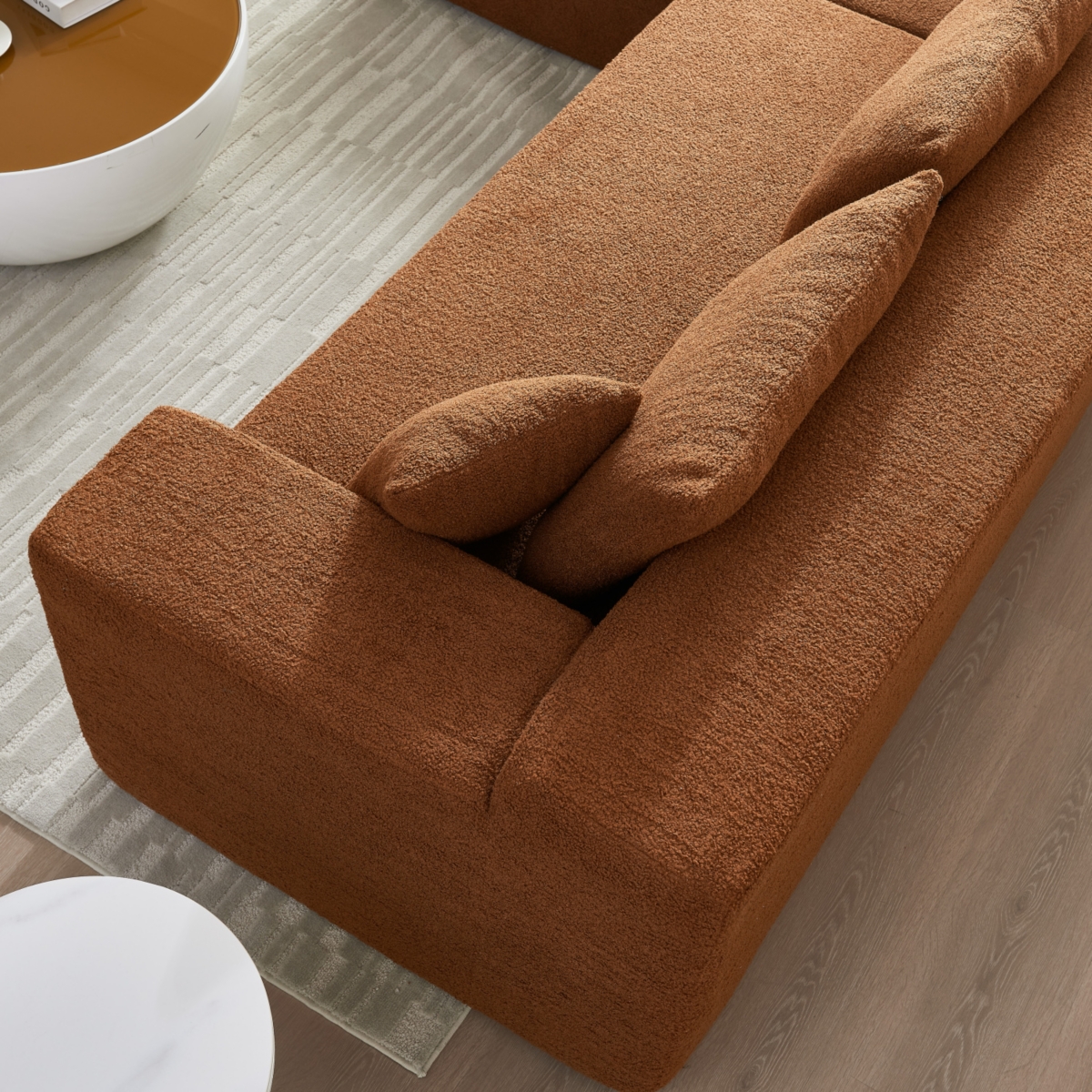 Streamdale Furniture Cozy and Chic Modern Sectional Sofa with Versatile Seating