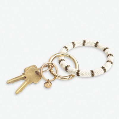 Chloe Beaded Key Ring Bracelet