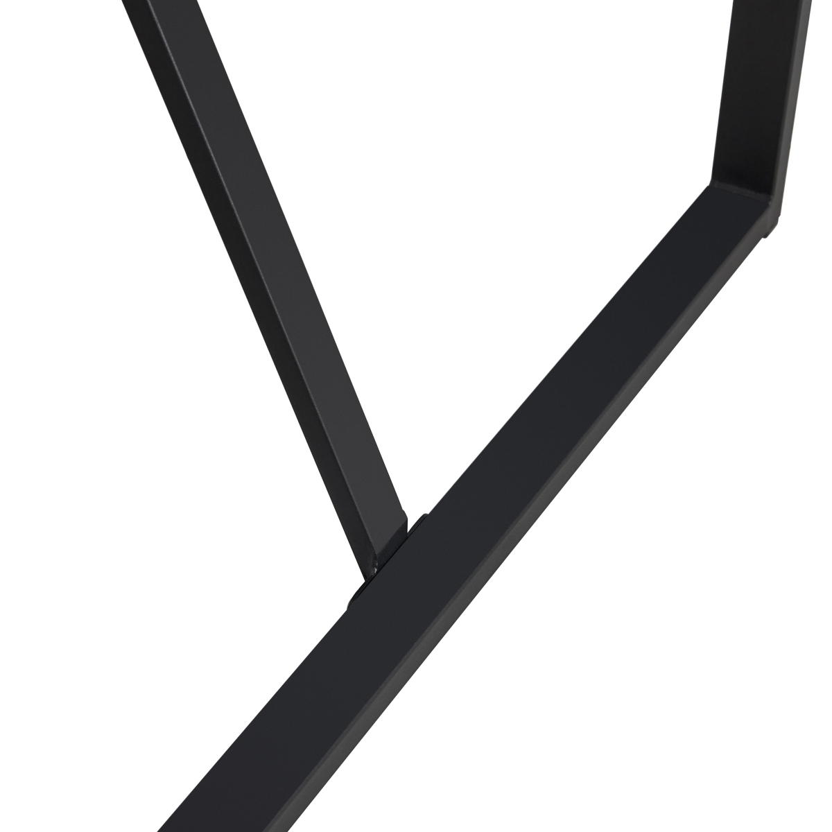 Streamdale Furniture Contemporary Industrial Dining Table for 4 with Modern Design