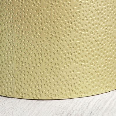 Brookhaven Hammered Metal Side Table (Set Of 2)