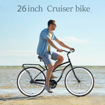 Streamdale Men's Single-Speed Cruiser Bike Comfortable and Stylish