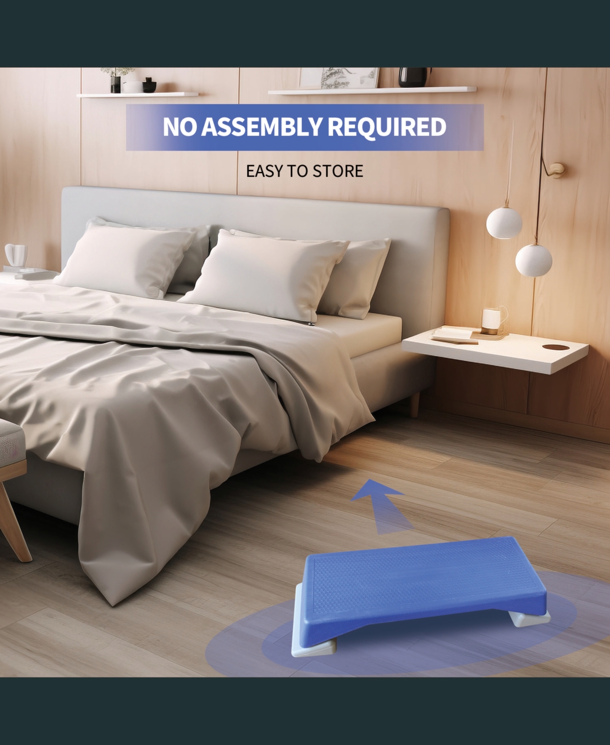 Streamdale Furniture Durable, Adjustable, Non-Slip 16